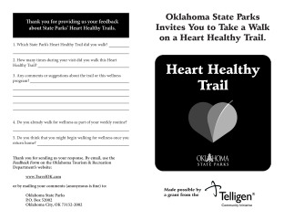 Preview of View Heart Healthy Trail Booklet